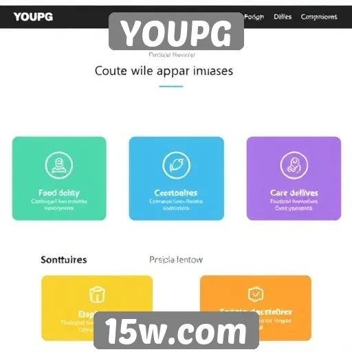 Análise das principais funcionalidades do site YOUPG